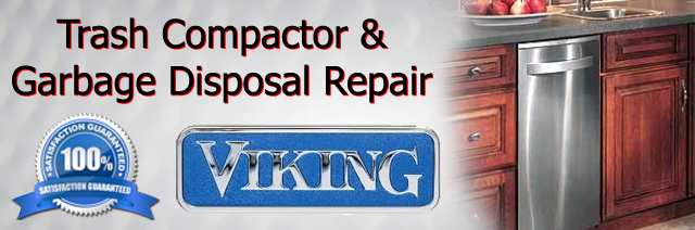 trash compactor and garbage disposal repair viking