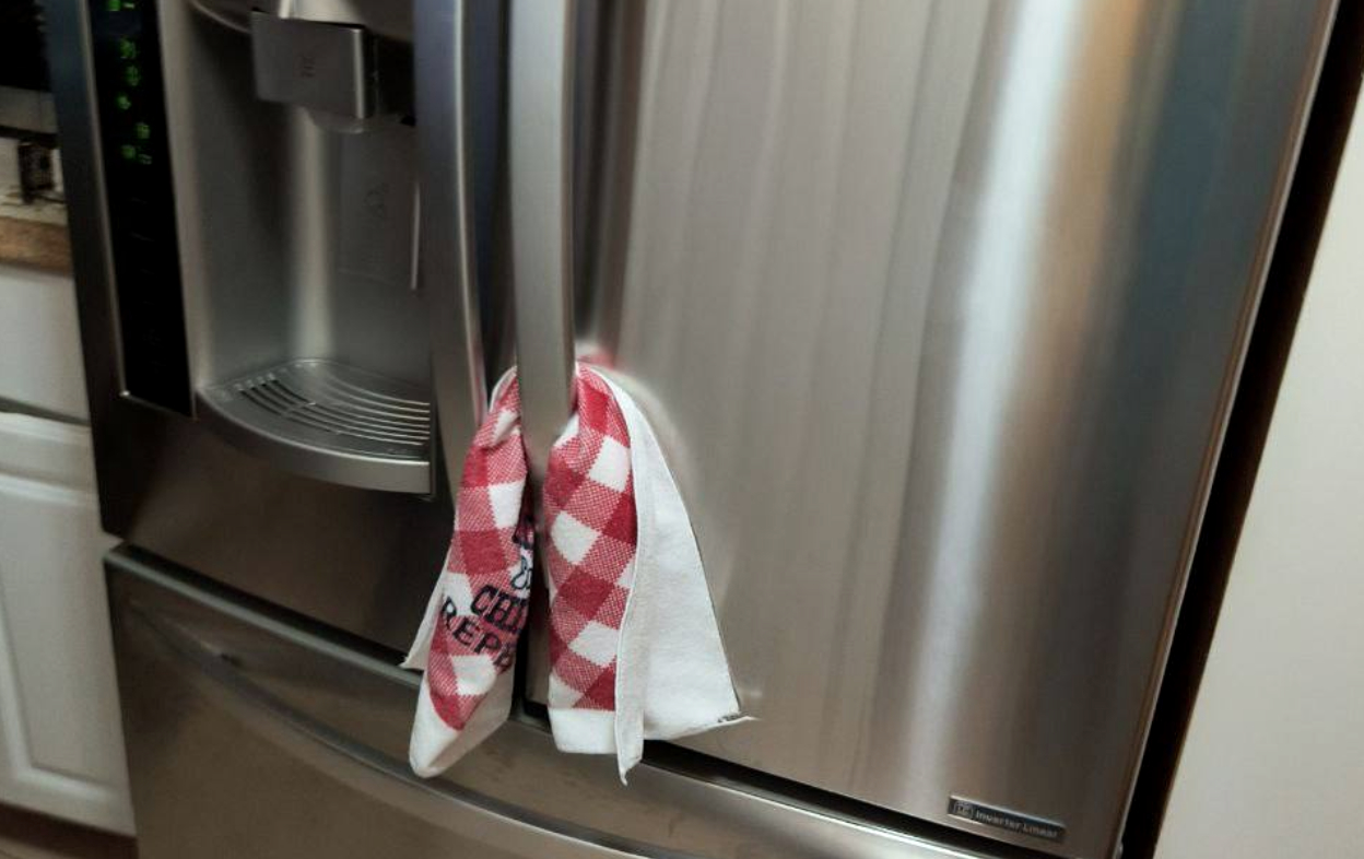 LG French door refrigerator repair — ice maker and water dispenser issue fixed in Houston, TX